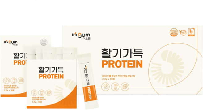 국내산 활기가득프로틴 굼벵이분말 굼뱅이 굼벵이꽃벵이 단백질 분말 발효 기력보충 초가굼벵이 3개월분, 1세트, 198g