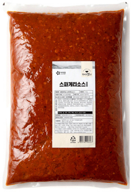 [다만세푸드] 아워홈 토마토 스파게티소스ll 5kg / 대용량 파스타소스, 1개