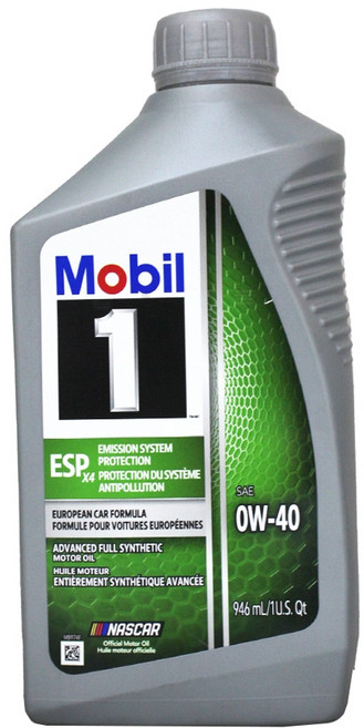 易油網 MOBIL 1 ESP 0W40 全合成機油 美國版 汽柴油車適用, 1個, X4 0W40