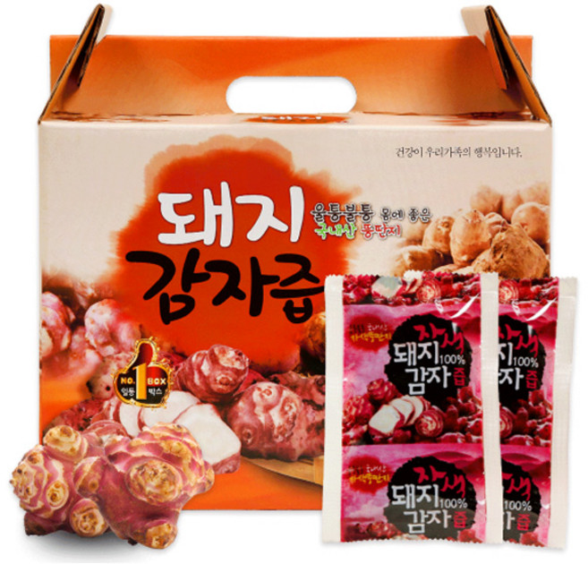 돼지감자 즙 진액 100ml x 60포 국내산