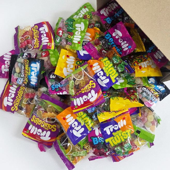 트롤리 올인원 젤리 대용량 젤리간식 학원 학교 개별포장, 35개, 20g