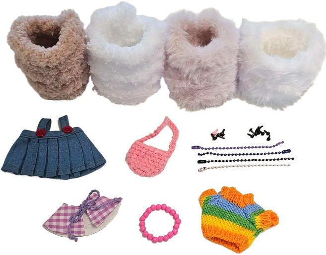 헬로우하비 모루인형 만들기 DIY 키트 풀세트, 1.밍크모루 코디A 25종, 1개, 남여공용