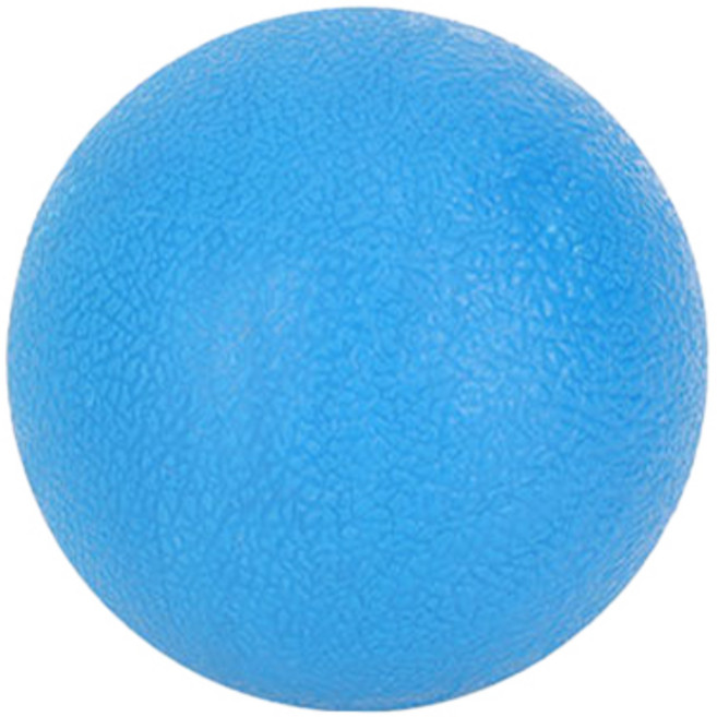 땅콩볼 스트레칭 지압 볼 TPE 동그란 마사지볼, 싱글볼, 블루, 블루