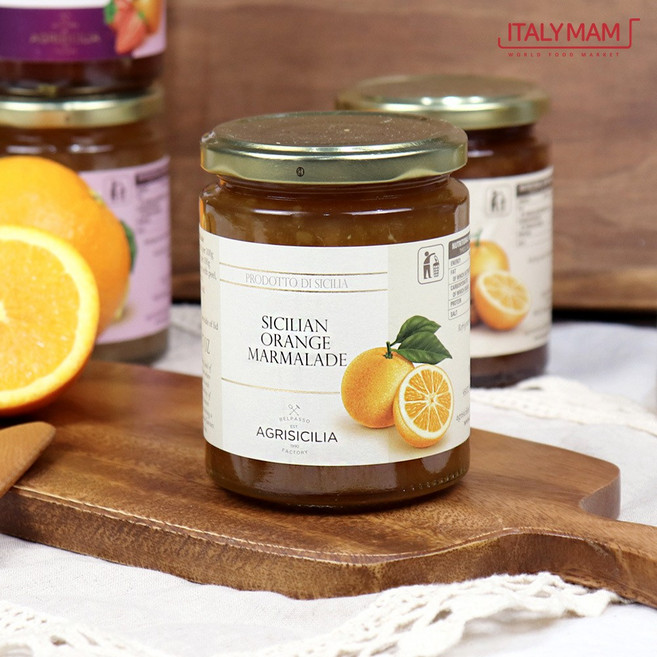 아그리시칠리아 오렌지 마멀레이드 잼 360g, 1개
