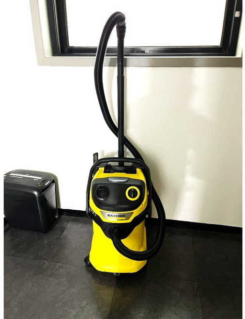 카처 건습식 업소용 청소기 25L WD5V, 블랙+옐로우 색상