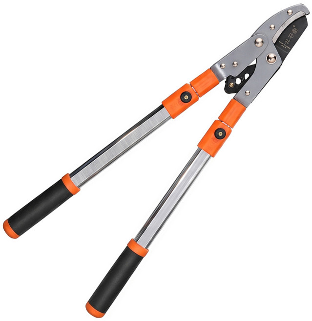 premium 대형 길이조절 양손 전지가위 담장가위 탱자가위 전정가위, 1개