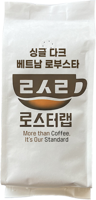 [오늘만 특가] 로스터랩 싱글 다크 베트남 로부스타 홀빈 원두커피, 1kg, 1개, 홀빈(분쇄안함)
