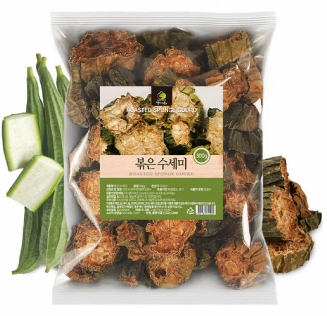볶은수세미 국산 건조 수세미 어린열매 차 원물 건재 300g