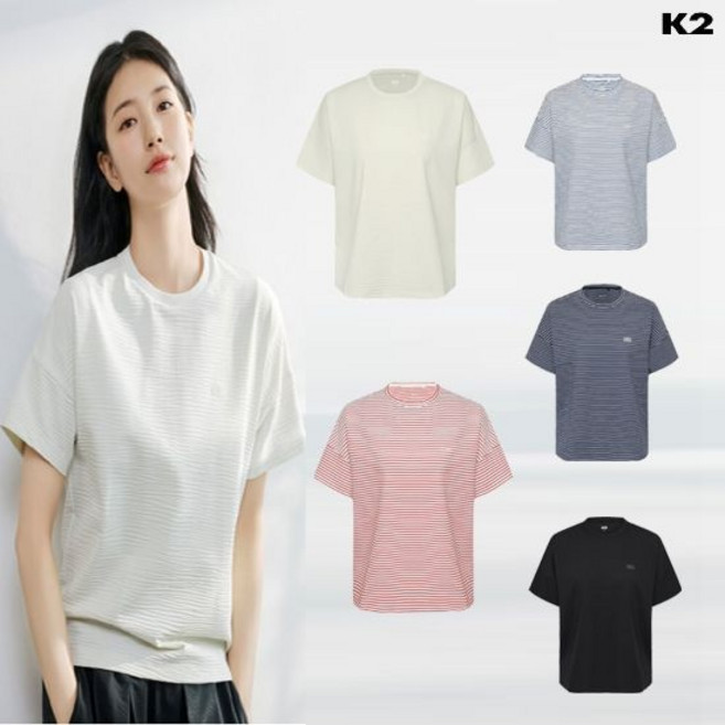 4위 - [백화점 정품] 25SS K2 [TV ]여성 시원서커 ICE WAFFLE MARINA 라운드 W KWM262