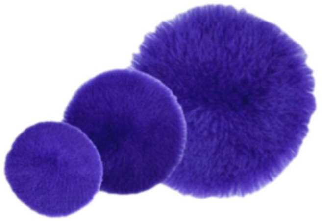 바이퍼스 더 바이올렛 3인치 5인치 6인치 양모패드