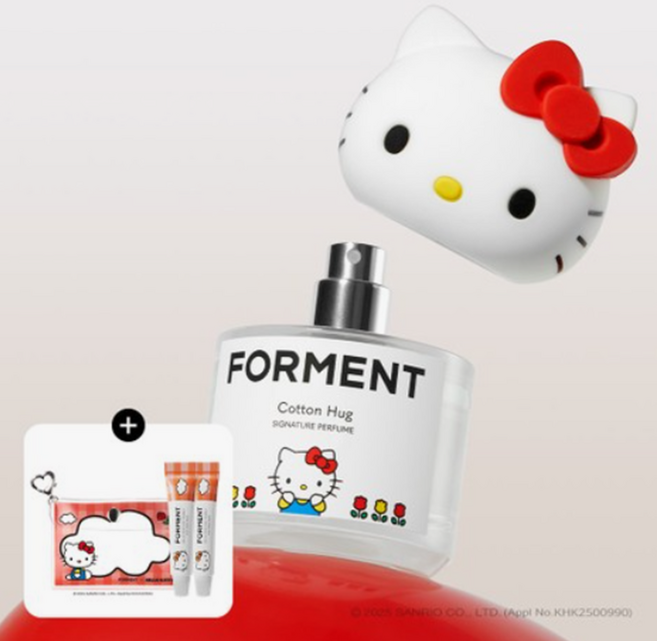 [인기퍼퓸 BEST] 포맨트 시그니처 향수 퍼퓸 코튼허그 헬로키티, 1개, 50ml
