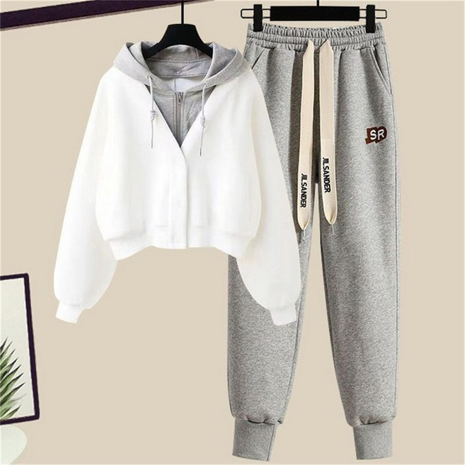 봄가을 여성트레이닝복세트 / 후드 자켓 + 트레이닝바지 / 후드집업 점퍼 TZ030601 56
