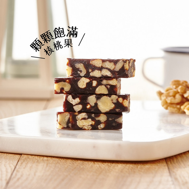 維格餅家 多財多億糖禮盒 南棗核桃糕 杏仁牛軋糖 蔓越莓雪花餅 綜合禮盒, 1個, 南棗核桃糕160g/盒