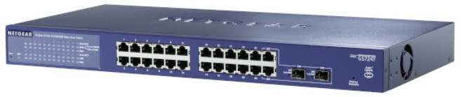 넷기어 GS724T 기가비트 24포트 + 2 SFP 스마트 스위칭허브, 1개