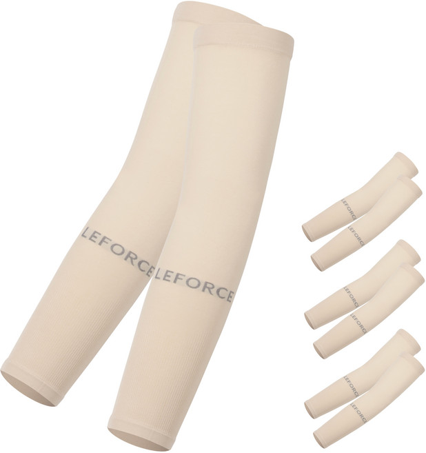 르포스 심리스 자외선차단 쿨토시 팔토시, 4세트, 스킨4