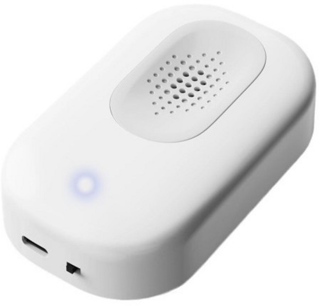 XIAODA 스마트 변기 살균기 화장실 변기 UVC LED 자외선 충전식 소독기 탈취기, 1개