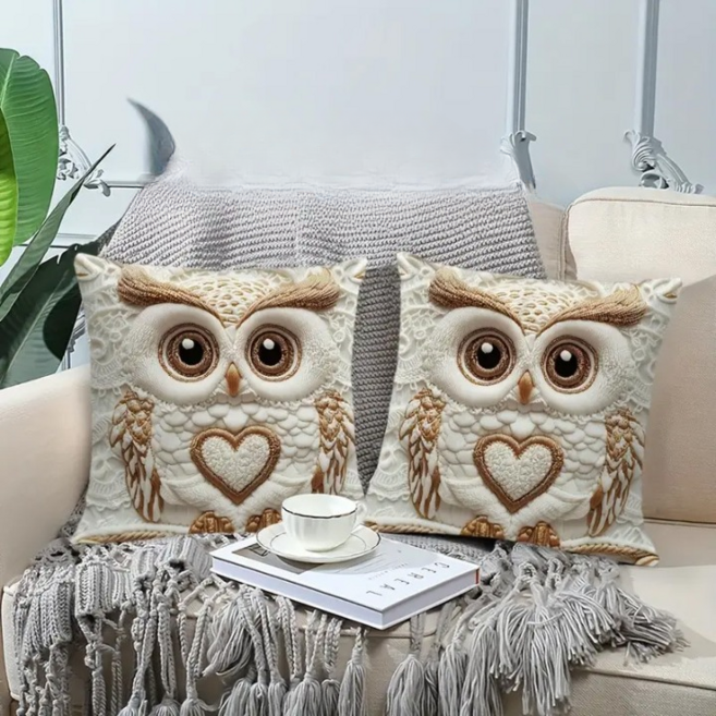 동물 일러스트 감성 쿠션커버 45x45 반려동물 포근 인테리어