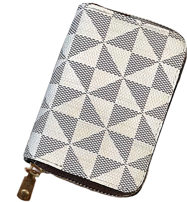 ALLPLUS 風琴卡包 PU皮革證件零錢包 名片夾