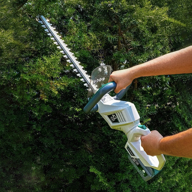 나리온 전정기 42V 충전 무선 전정기 예초기, 4.0Ah 배터리, 1개