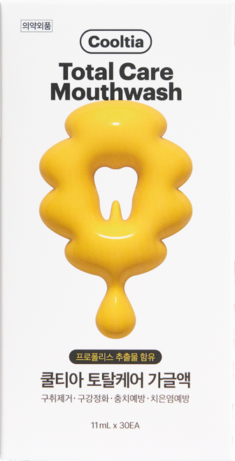 쿨티아 프로폴리스 가글 스틱형 30p, 330ml, 1개