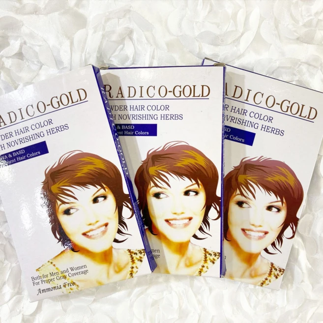 블랙 RADICO-GOLD 헤나염색100g/칼라린스/자연발색~, 100g, 1개, 블랙 헤나염색 - 쿠팡