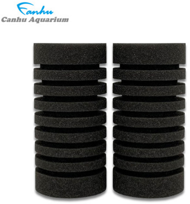 칸후 CF-M 리필스폰지 필터 [아마존 아쿠아테크 테트라 이스타 호환], 1세트