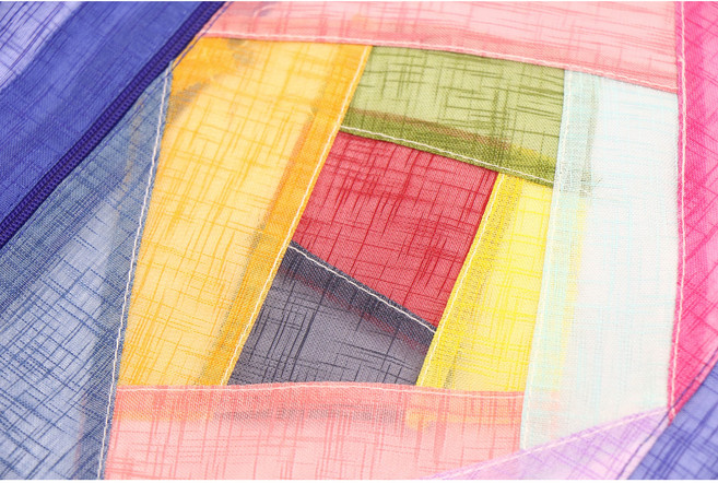 봉봉러브 전통 고급 모시 조각보 주머니파우치 텀블러파우치