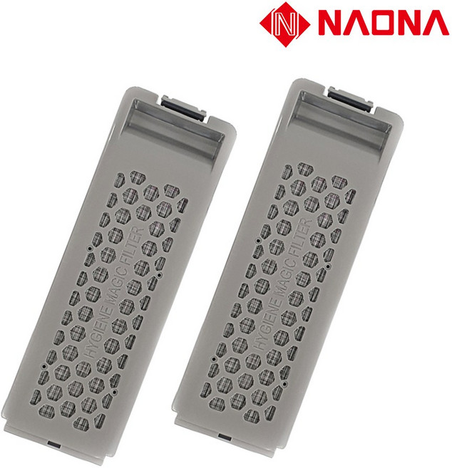 나오나 삼성 하이진 매직필터 통돌이 세탁기 거름망 먼지 워블 HYGENE 호환, 2개