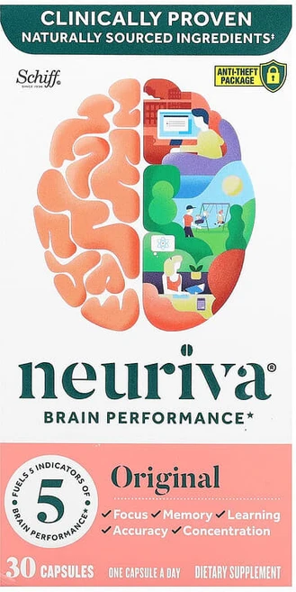 쉬프 Neuriva 브레인 퍼포먼스 오리지널 캡슐 30정, 1개 - 쿠팡