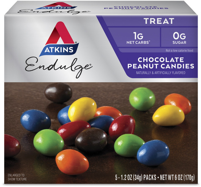 앳킨스 엔둘지 초콜릿 피넛 캔디, 170g, 1개