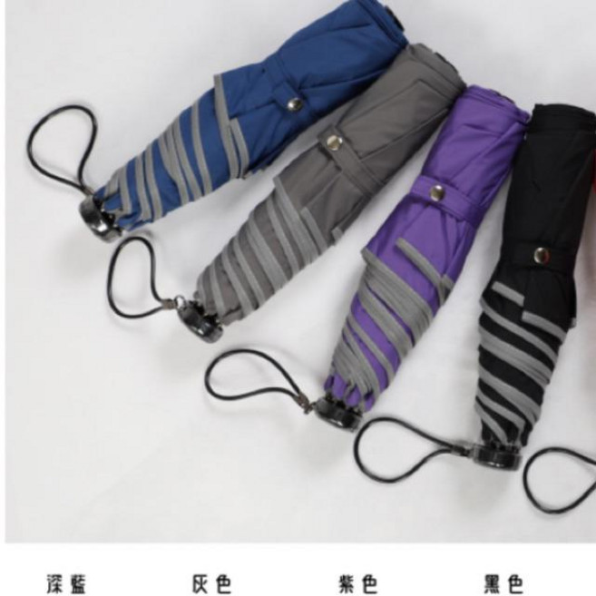 Diana 高機能快乾超輕量180g三折傘(23吋) - 超潑水手開傘