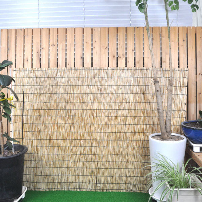 프리미엄 갈대발 문발인테리어 천연발 햇빛가리개 울타리가림막 베란다 화단보호