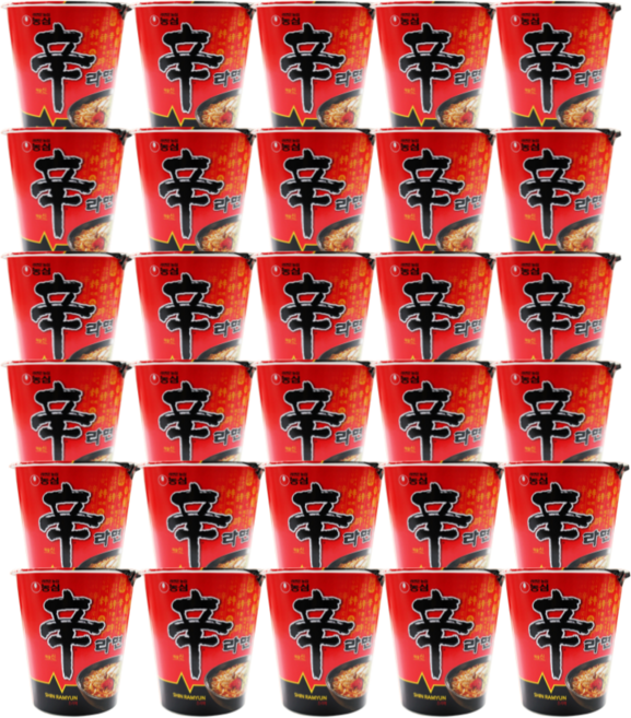 인기신라면소컵세트 신라면 85g 작은컵농심 푸라면, 30개