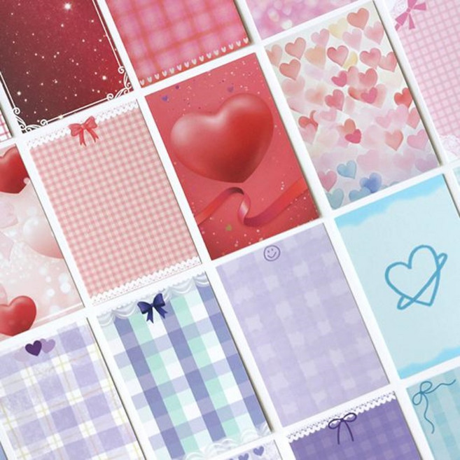 콜북 포카 바인더 프레임 대지 세트 5color [포토카드 홀더 탑로드 꾸미기 뒷대지 보관 다꾸 탑꾸 재료]