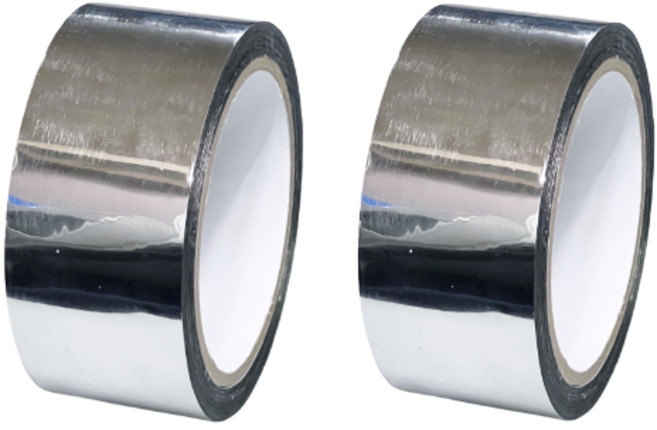 실속킹 알루미늄 은박 테이프 은색, 은박테이프(50mm X 50M) 2개, 1세트