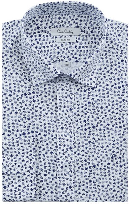 [피에르가르뎅] 플라워 프린트 슬림핏 셔츠 PJDS1984