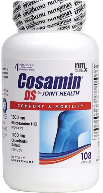 코사민 DS 글루코사민 HCL 콘드로이틴 108캡슐, 1개 - 쿠팡