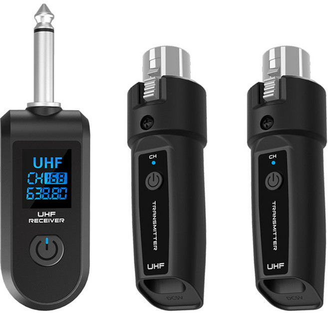 프리라이프 - UHF 무선 전환 마이크 수신기 송수신기 오디오 송수신기, YTW730