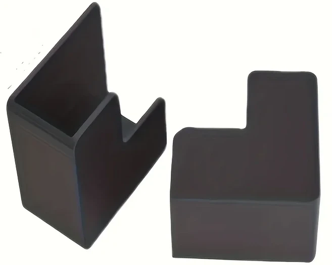 2개 벽걸이형 체중계 보관 스탠드-헤비듀티 접착식 공간 절약형 선반 스마트/ 체지방 측정기와 호환, 01 black 2pcs