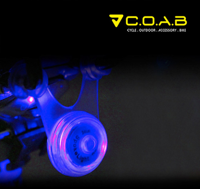 코아브 LED 안장 후미등 블루 N-6166, 안장 후미등-블루 N-6166, 1개