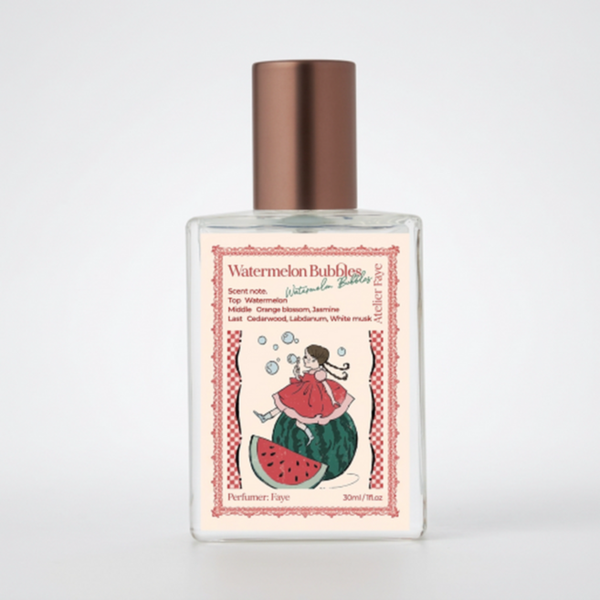 아뜰리에페이 퍼퓸&헤어 퍼퓸_EDP 워터멜론 버블스, 30ml, 1개