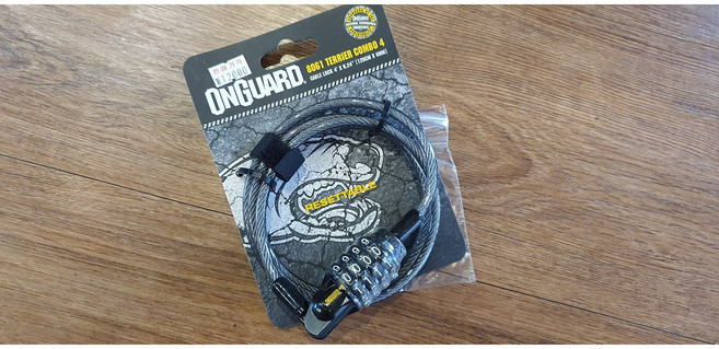 자전거 번호자물쇠 온가드 케이블락 8061, 1개