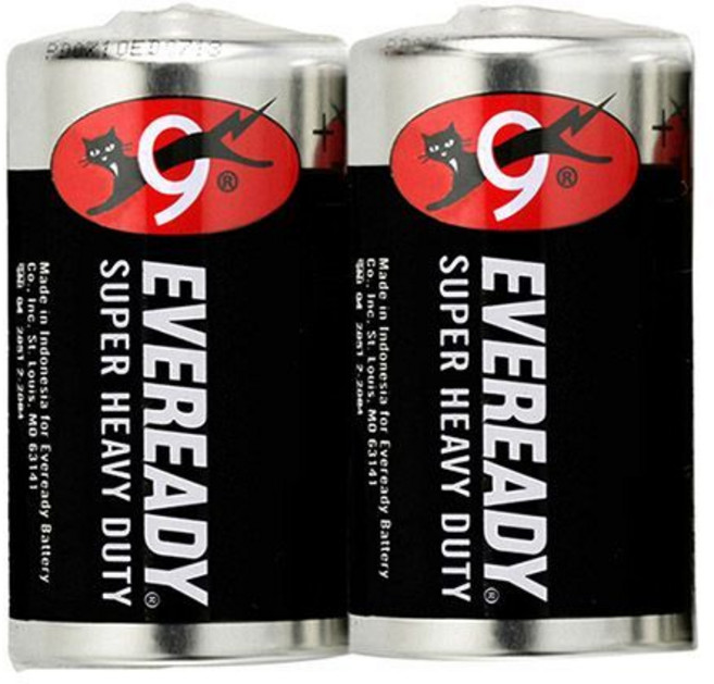 EVEREADY 永備 碳鋅電池, 1個