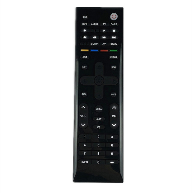 다목적 LCD TV 원격 제어 와이드 호환 삽입 및 재생 쉬운 작동 영어 버전, 1개