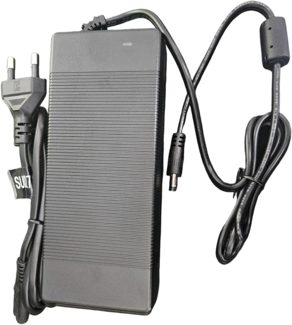 RAING 에이유테크 전기자전거 스카닉 충전기호환 54.6V (48V 배터리용), 블랙, 1개, 54.6V 2A, 옵션04, 1핀 DC플러그(DC5521) 내경2.1mm