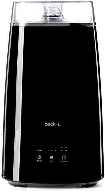 제스파 브릭엘 저소음 간편세척 대용량 가습기 3.5L, zpH2021(Black), 블랙