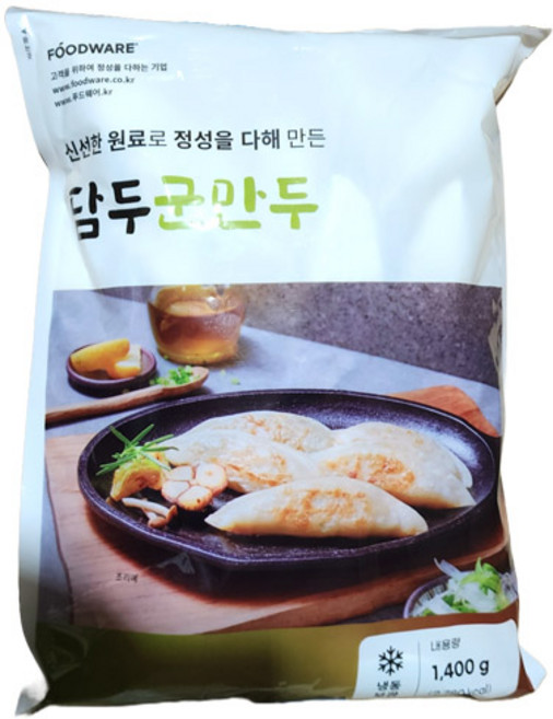 (무)(냉동)군만두(담두 1.4kg)X3개, 3개, 1.4kg