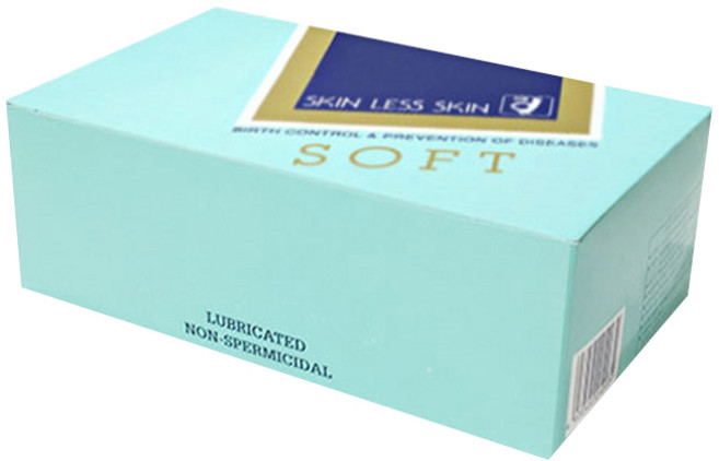 오카모토 스킨레스2000 콘돔, 1개, 100개입