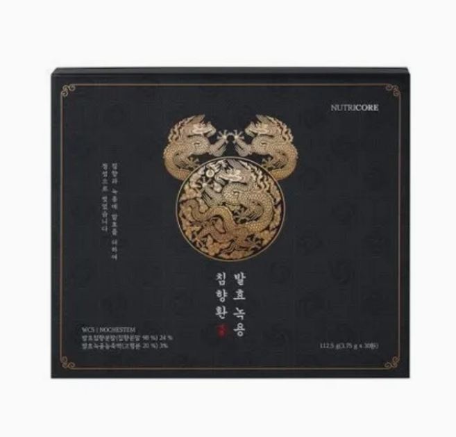 뉴트리코어 발효 녹용 침향환 30p, 1개, 3.75g