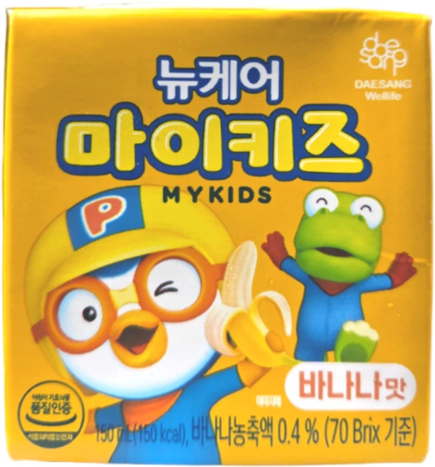 마이키즈 뉴케어 바나나맛, 150ml, 3개 - 쿠팡